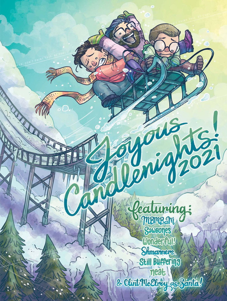 The Candlenights 2021 Special poster background