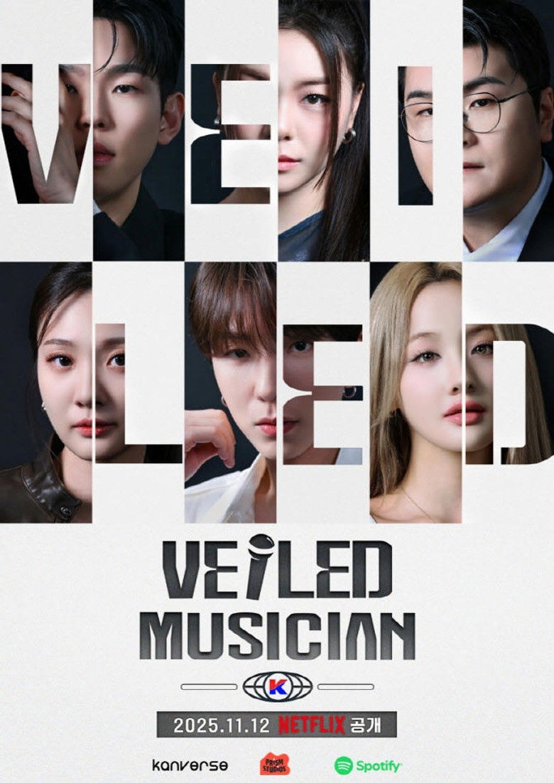 VEILED MUSICIAN poster background