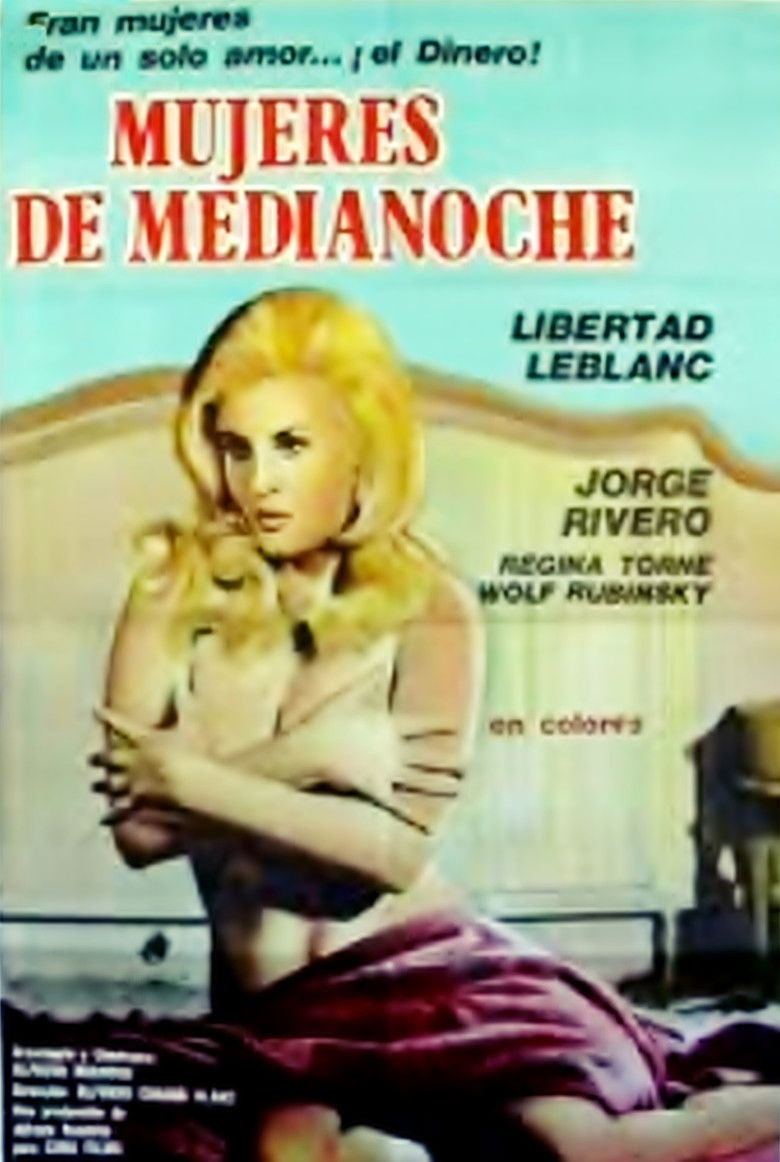 Mujeres de medianoche poster background