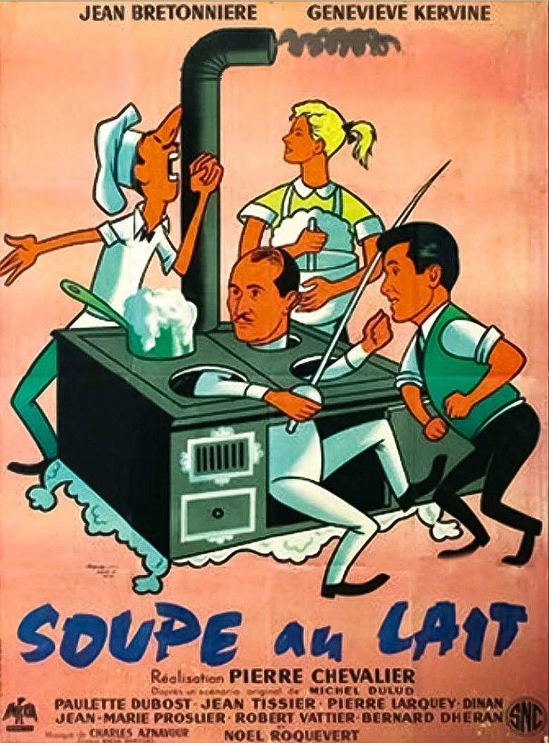 Soupe au lait poster background