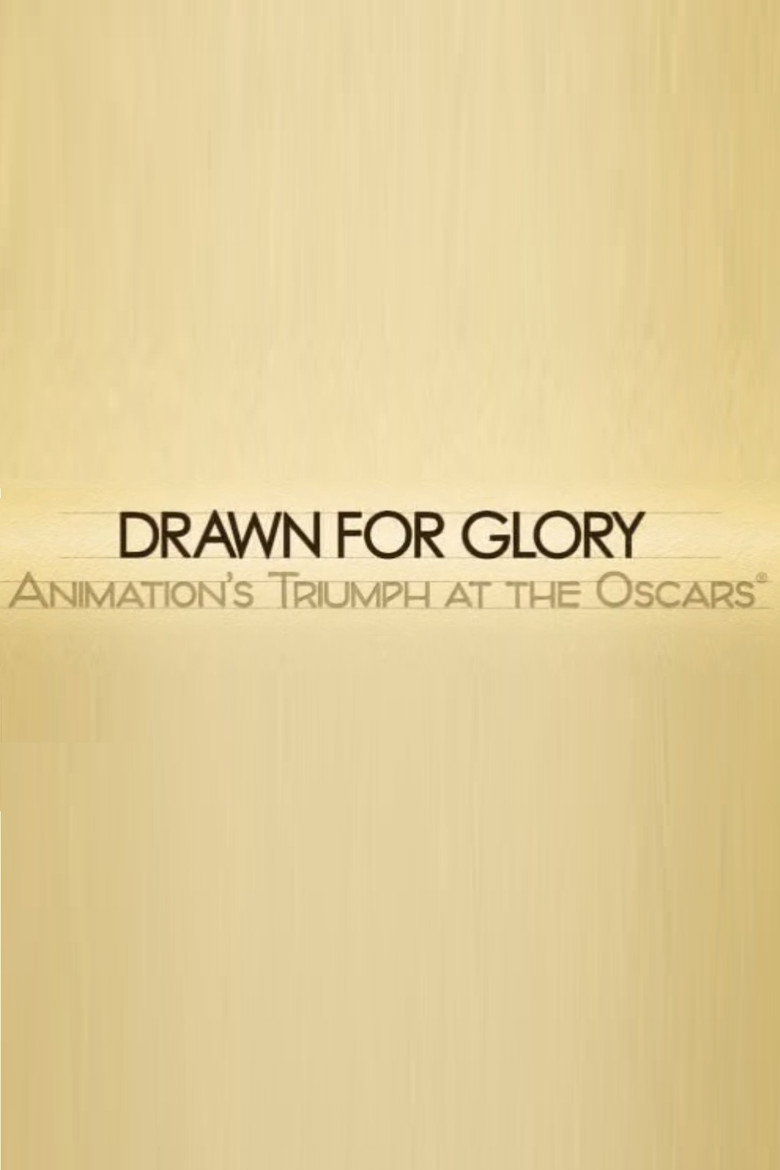 Drawn for Glory: Animation's Triumph at the Oscars poster background