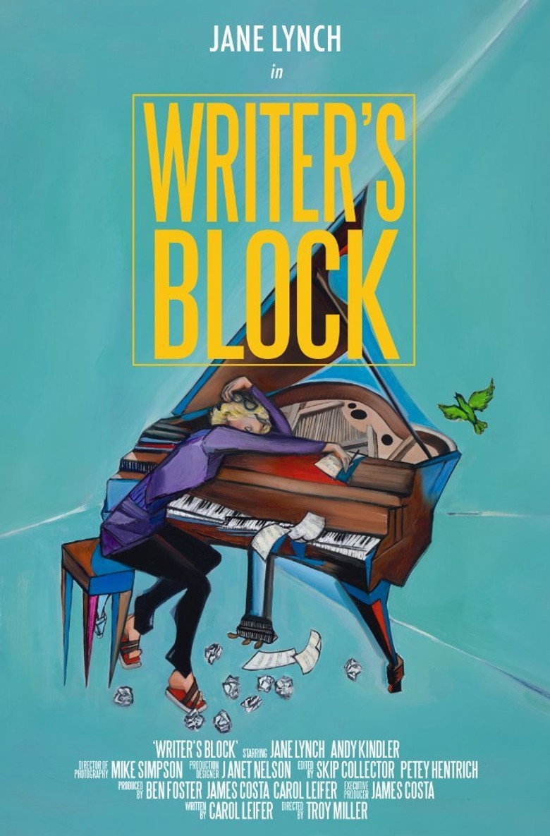 Writer's Block poster background
