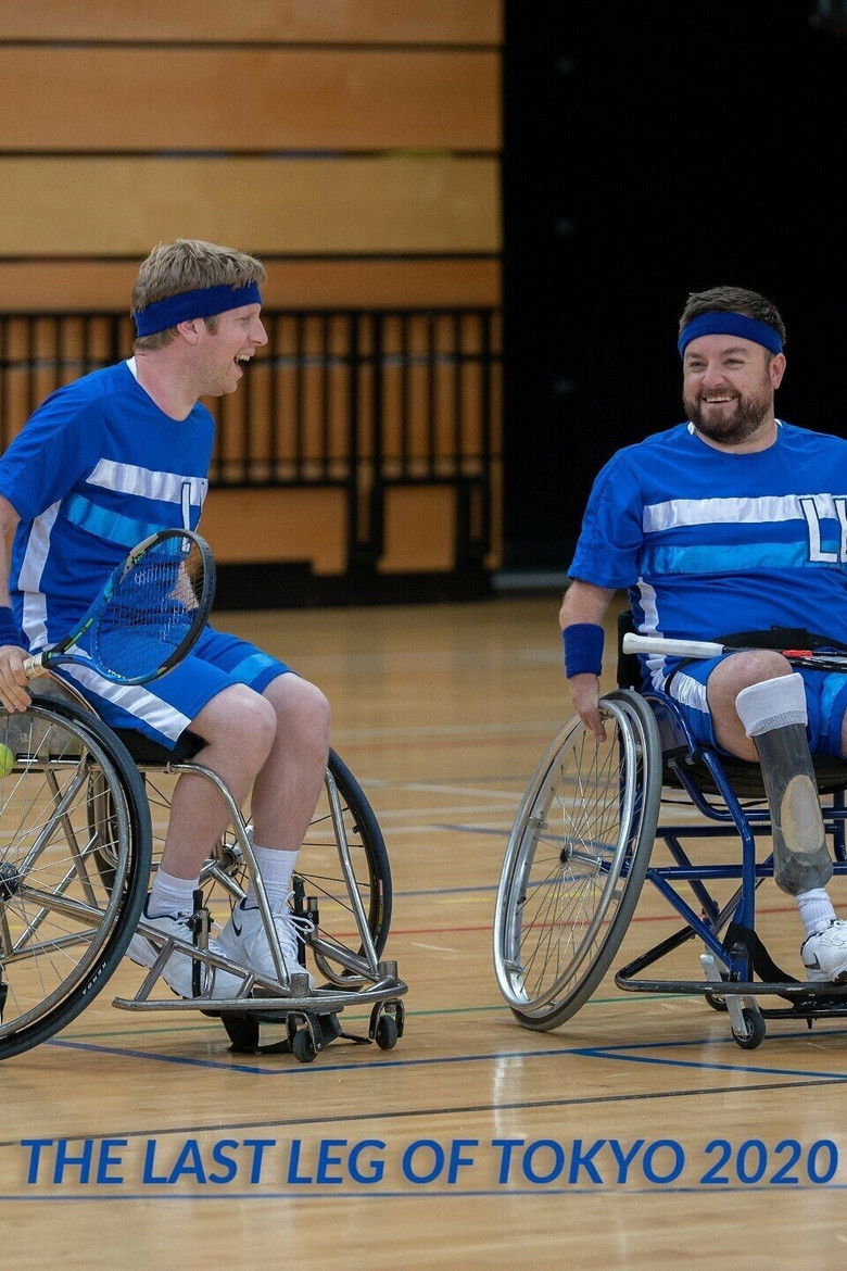 The Last Leg of Tokyo 2020 poster background