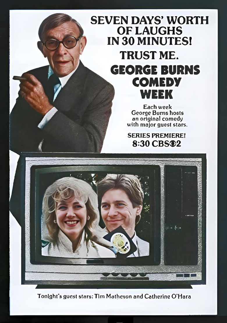 George Burns Comedy Week poster background