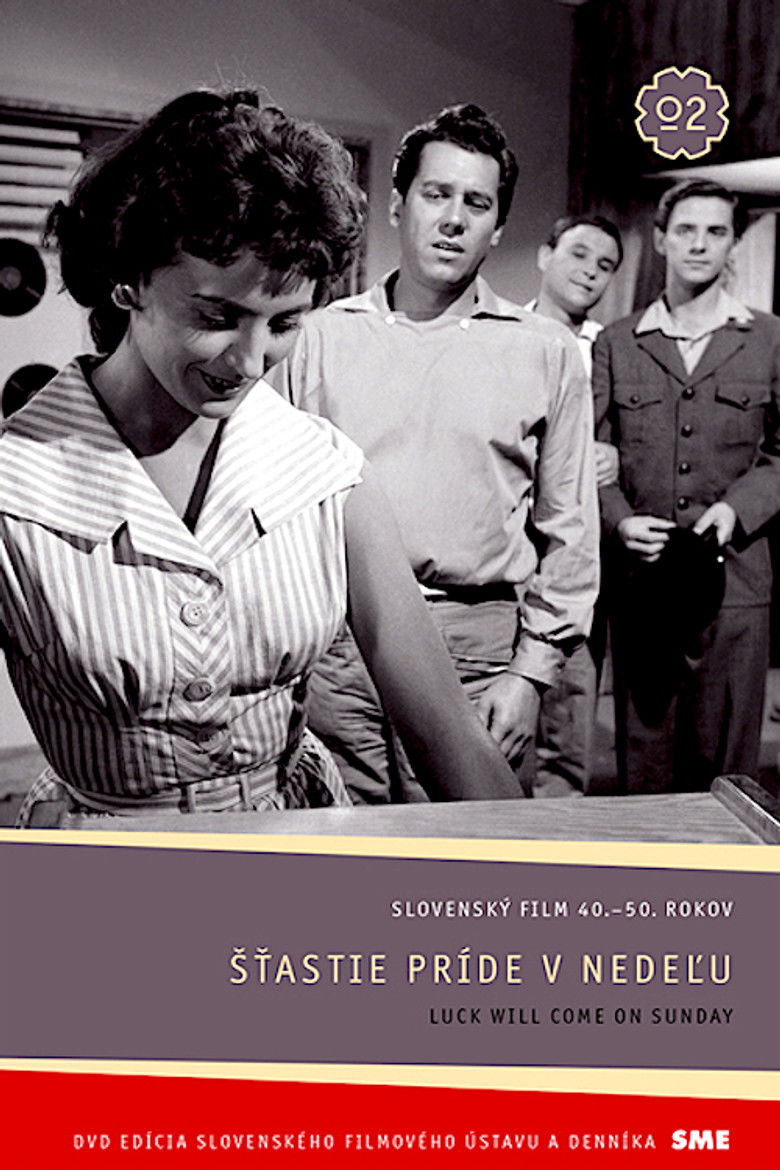 Šťastie príde v nedeľu poster background