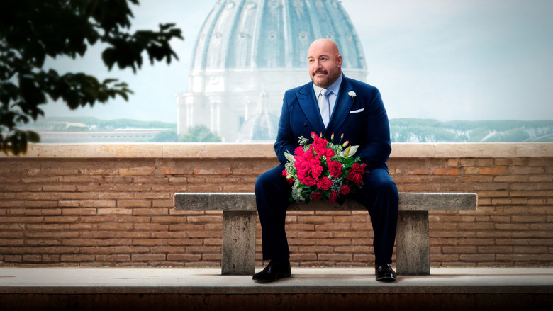 Overlooking the Tuscan landscape