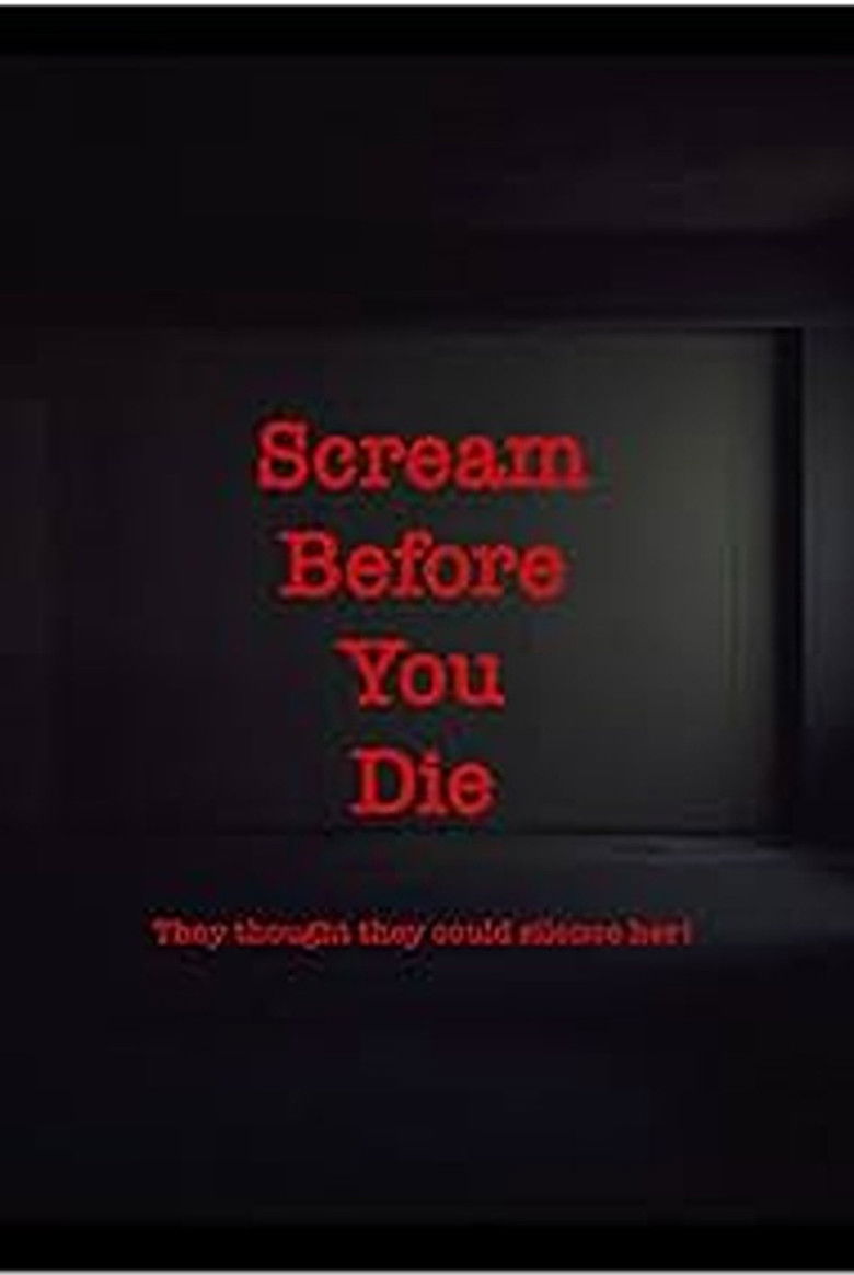 Scream Before You Die poster background