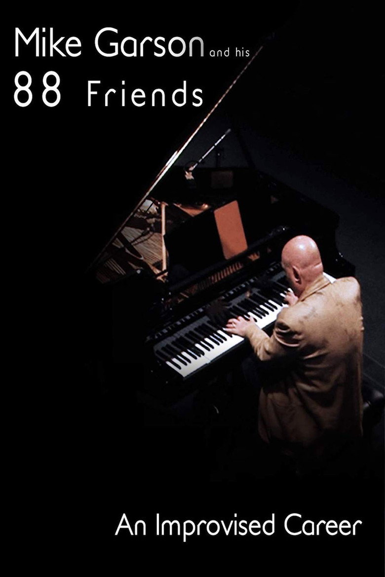 Mike Garson and His 88 Friends poster background