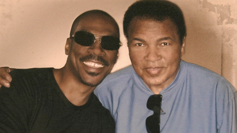 Archival footage of a young comedian