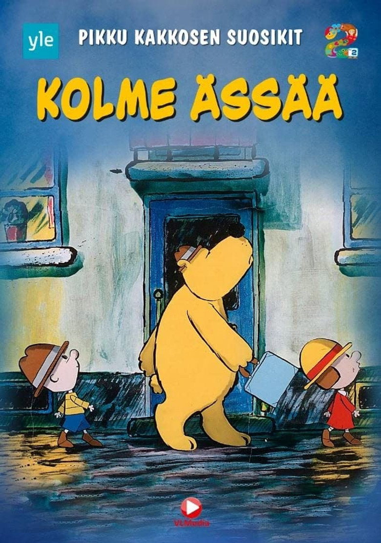 Kolme ässää poster background