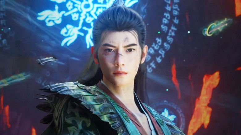 Han Li observing his surroundings