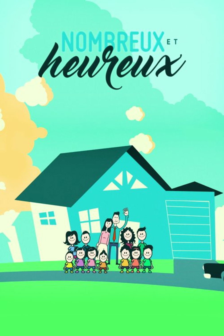 Nombreux et heureux poster background
