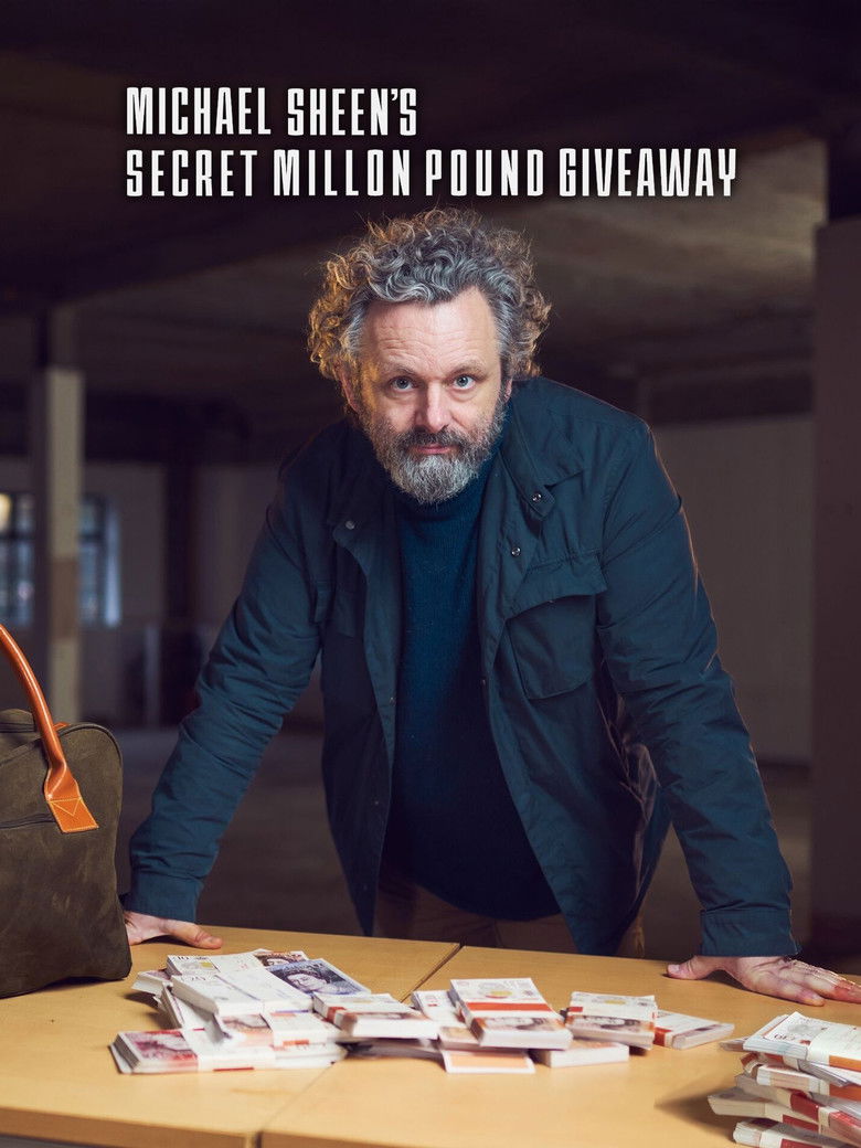 Michael Sheen's Secret Million Pound Give Away poster background
