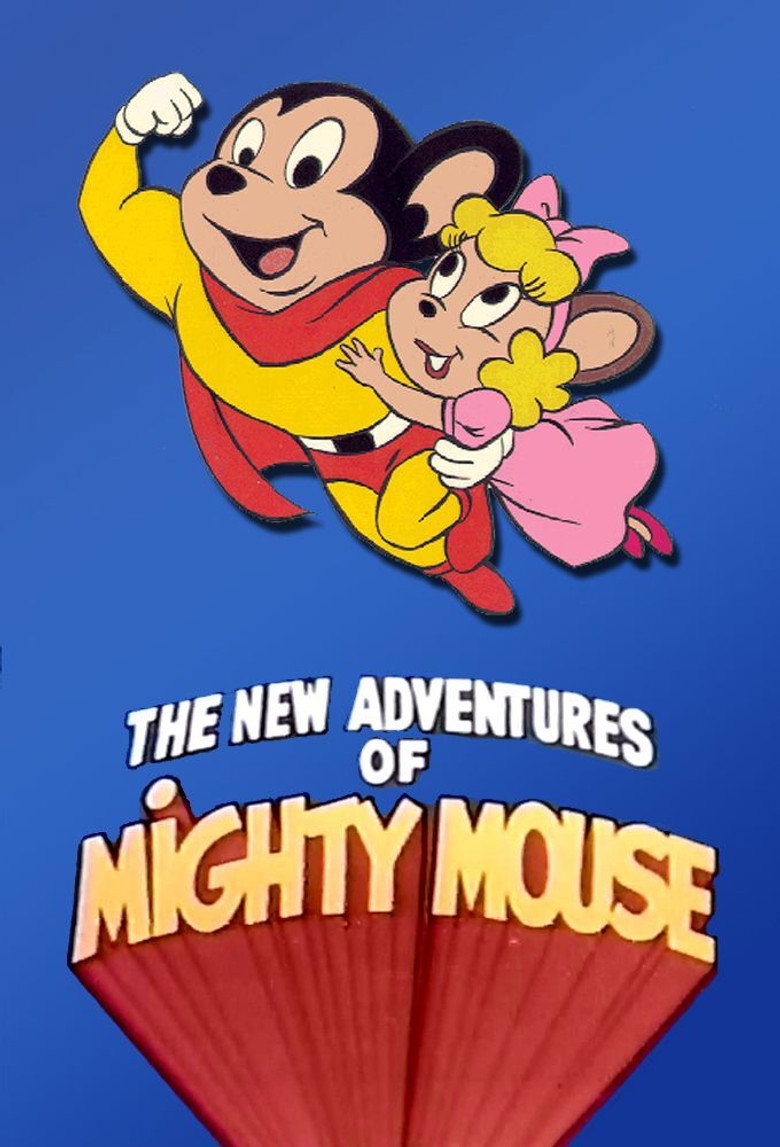 The New Adventures of Mighty Mouse and Heckle & Jeckle poster background