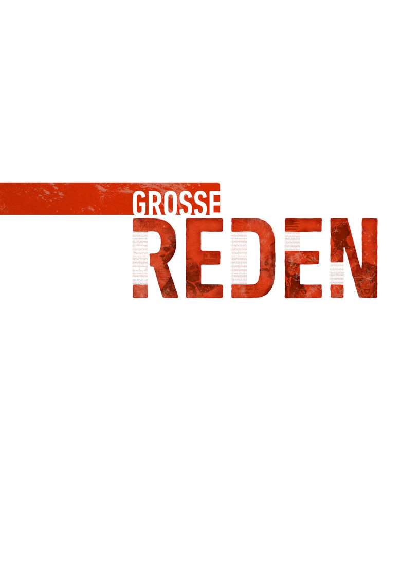 Große Reden poster background