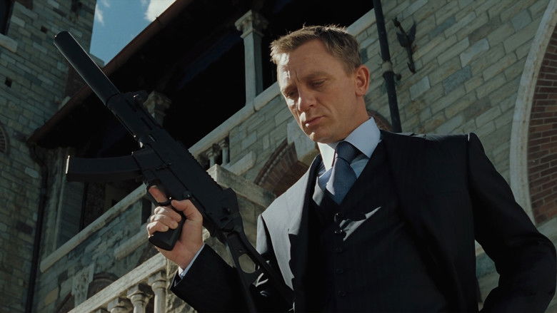 James Bond and Vesper Lynd in a quiet, tense moment