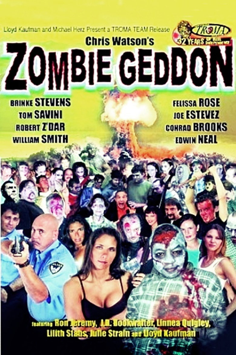 Zombiegeddon poster background