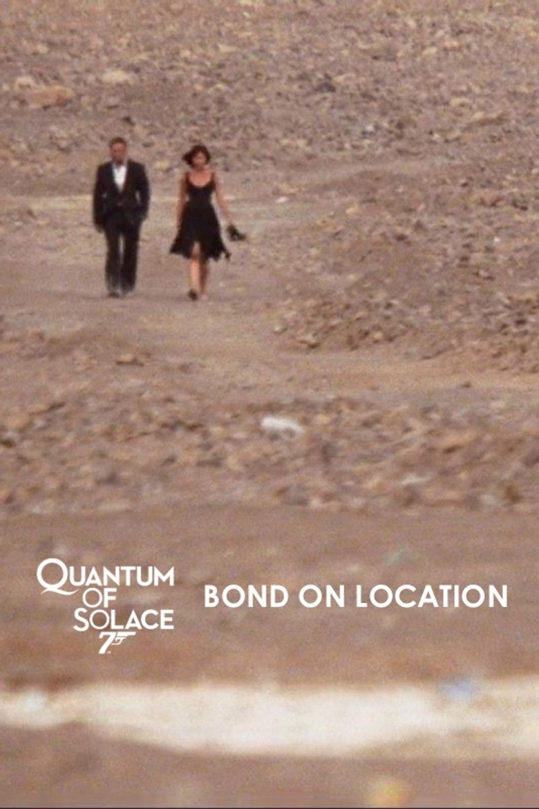 Bond on Location poster background