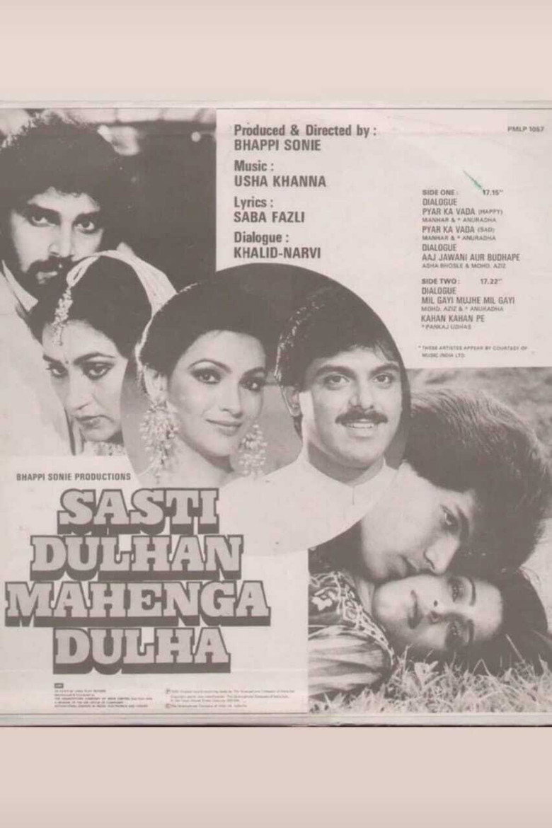 Sasti Dulhan Mahenga Dulha poster background