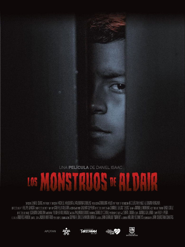 Los monstruos de Aldair poster background