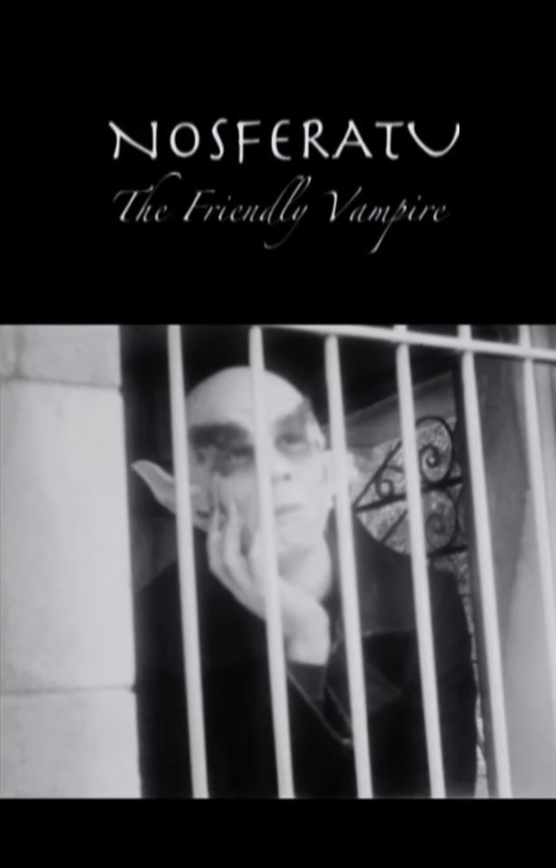 Nosferatu, The Friendly Vampire poster background