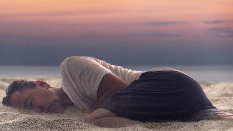 Neil Bennett, now in a faded polo, stares blankly at the ocean from a nondescript hotel balcony