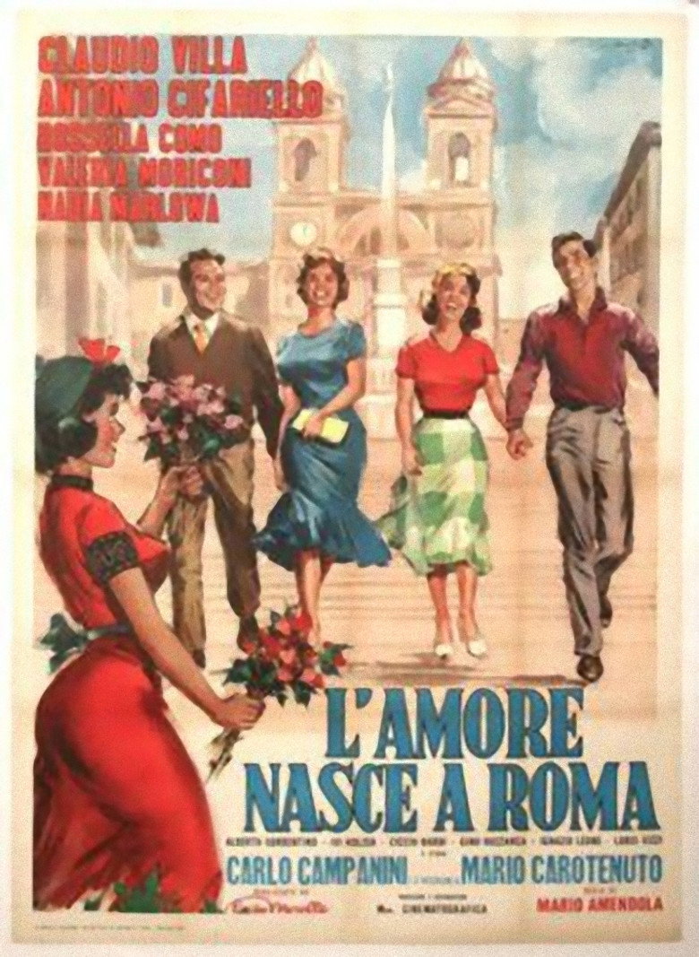 L'amore nasce a Roma poster background