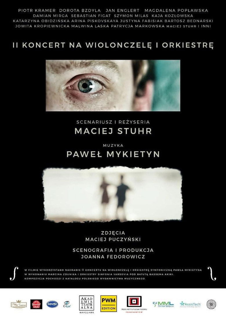 II koncert na wiolonczelę i orkiestrę poster background