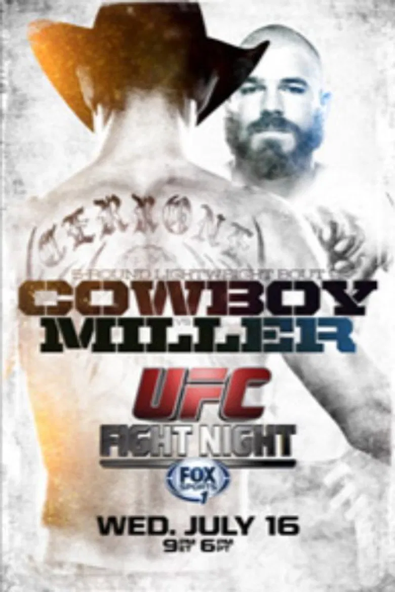 UFC Fight Night 45: Cerrone vs. Miller poster background