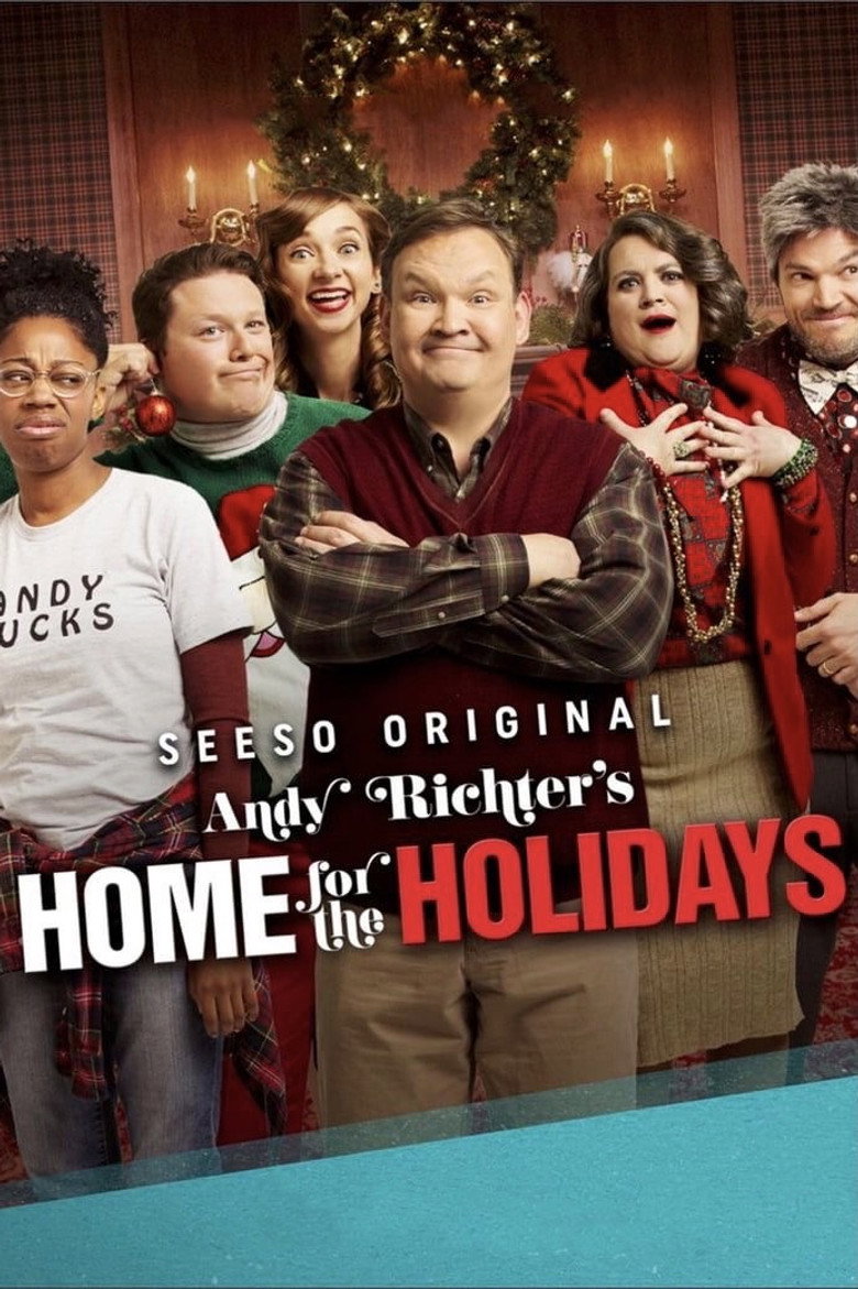 Andy Richter's Home for the Holidays poster background