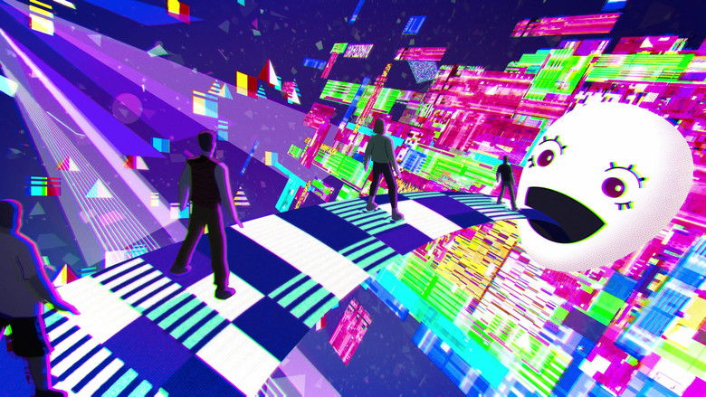 A chaotic collage of 4chan threads, memes, and glitchy digital artifacts