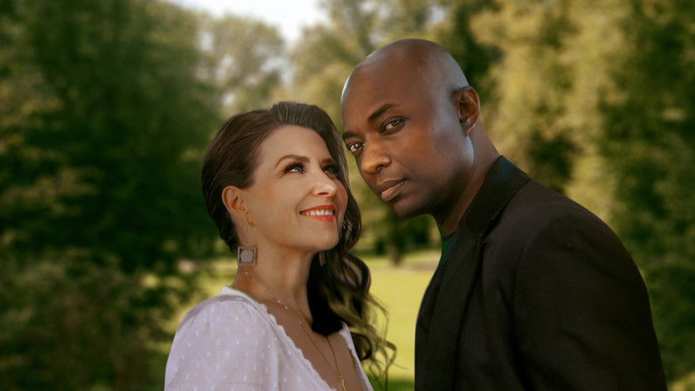 A close-up of Märtha Louise and Durek Verrett, their faces half-lit by soft, golden light, as if caught in a moment of quiet intimacy.
