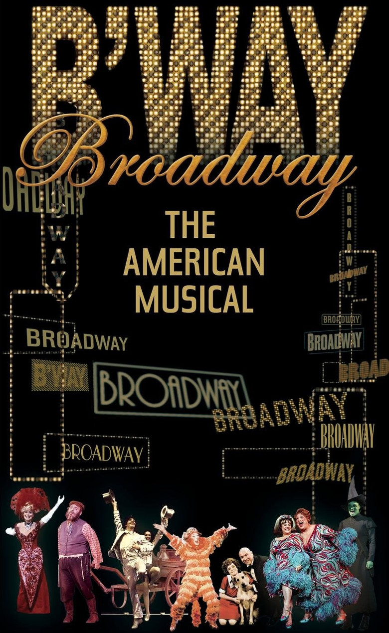 Broadway: The American Musical poster background