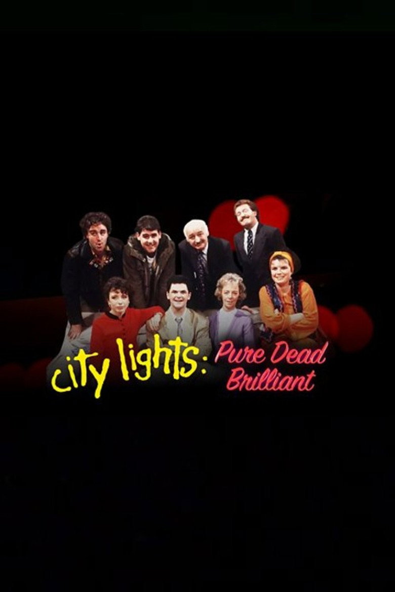 City Lights: Pure Dead Brilliant poster background