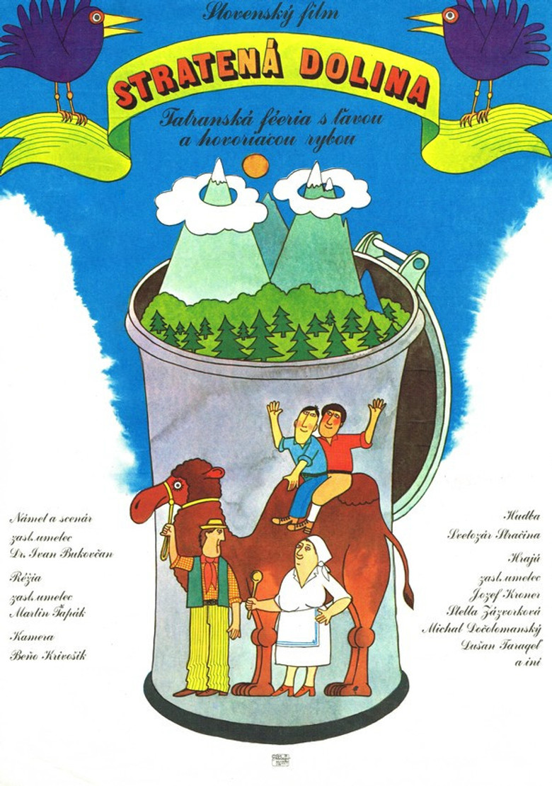 Stratená dolina poster background