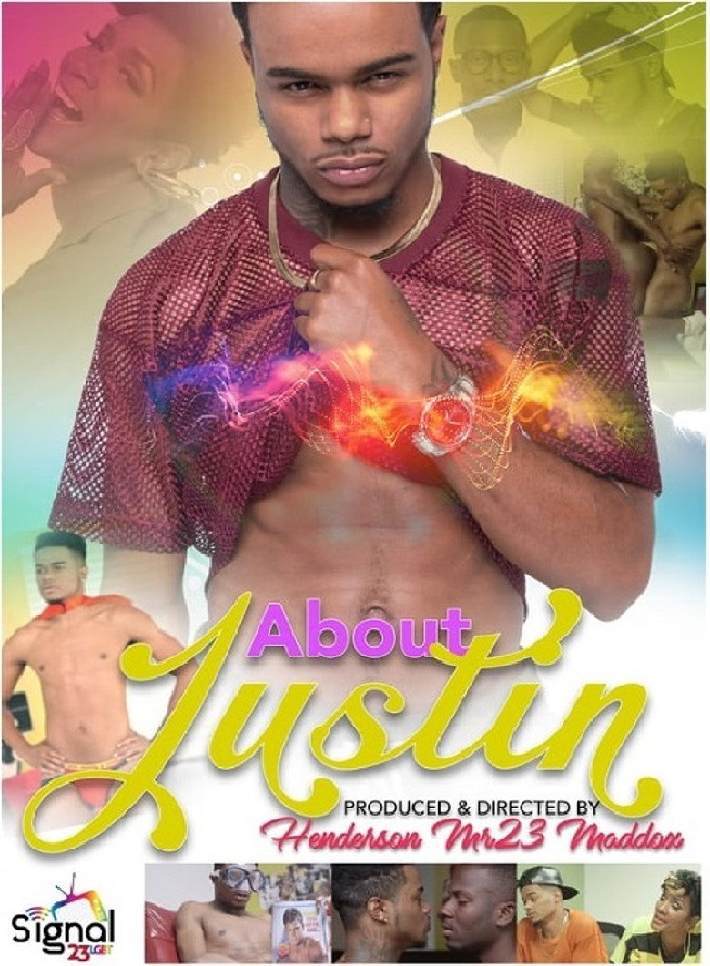 About Justin poster background
