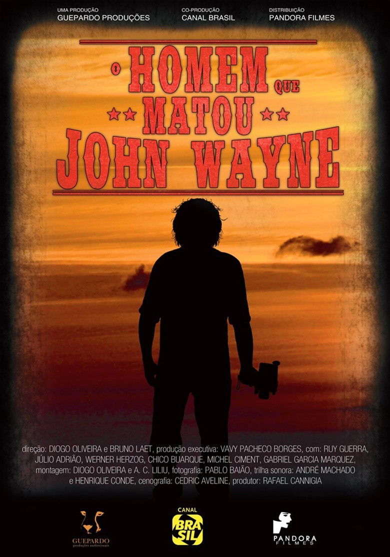 The Man Who Killed John Wayne poster background