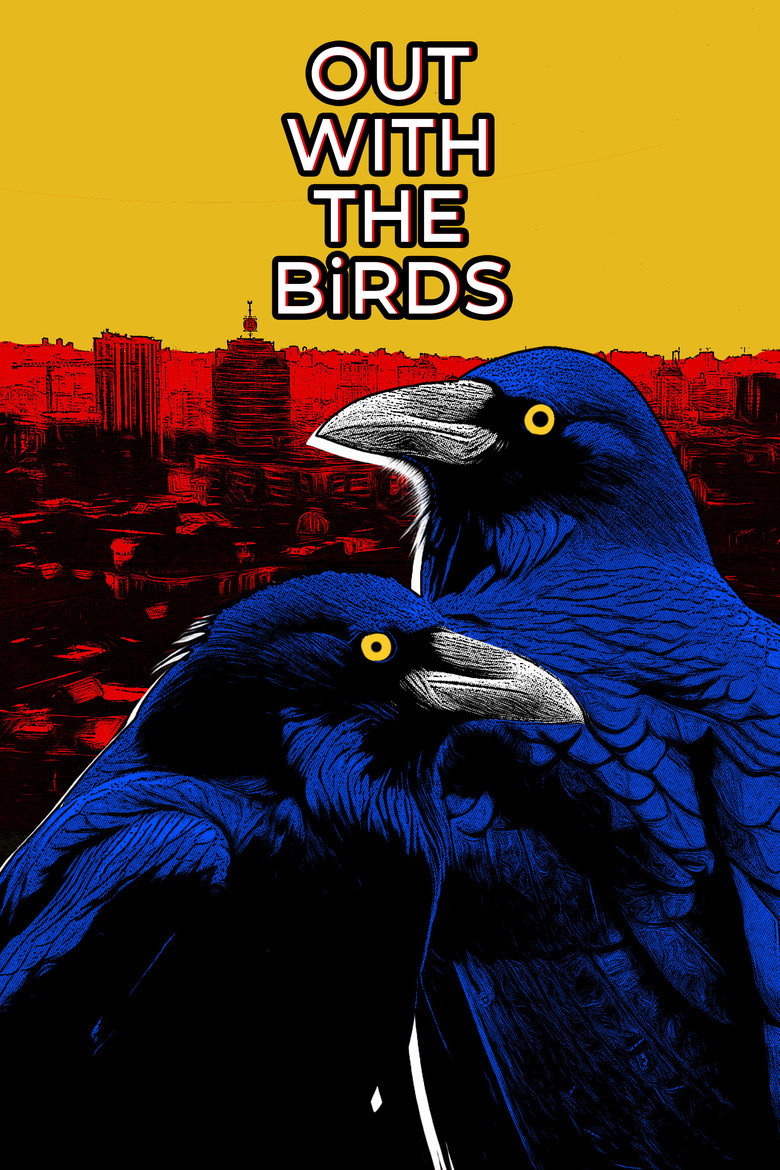 Out with the Birds poster background