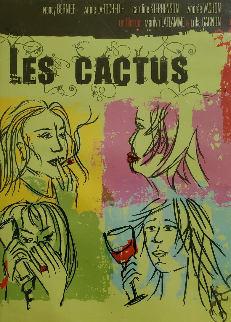 Les Cactus poster background