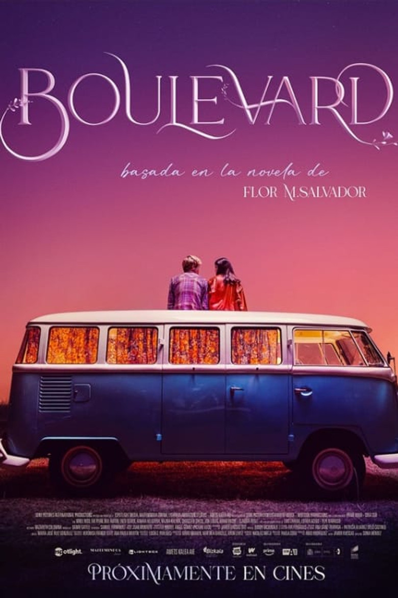 Boulevard poster background