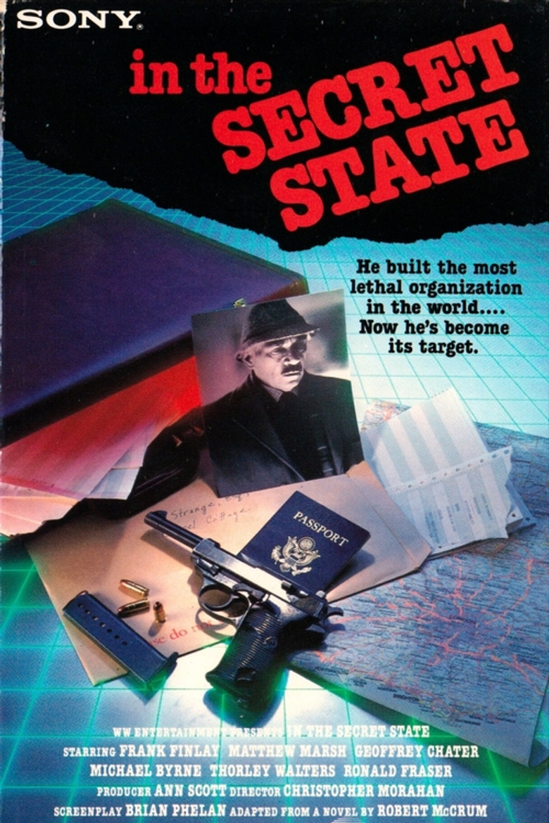 In the Secret State poster background