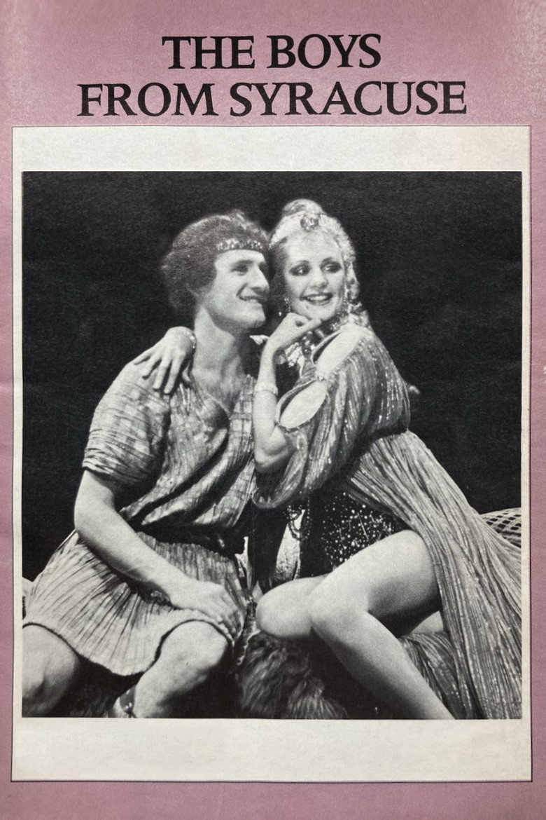 The Boys from Syracuse poster background