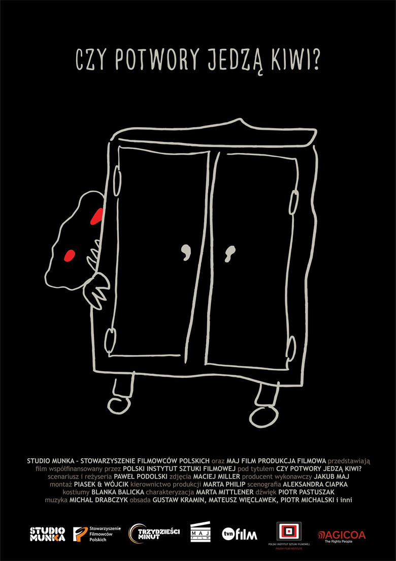 Czy potwory jedzą kiwi? poster background