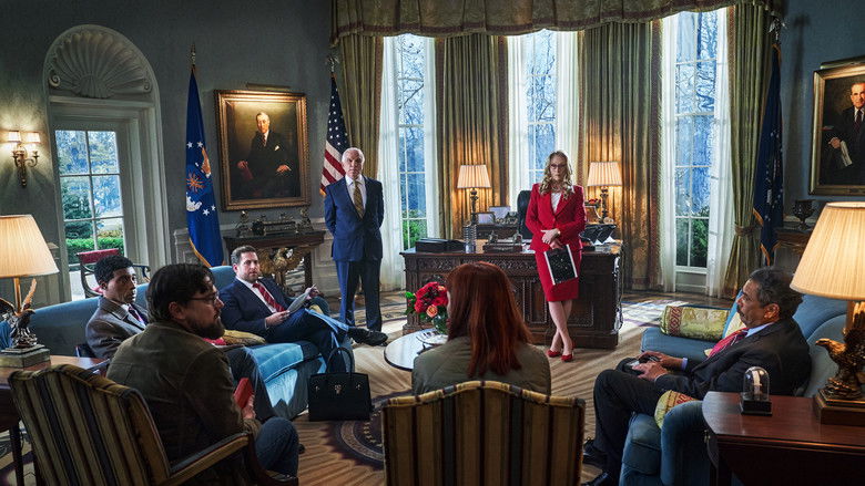 The absurdly cheerful morning talk show set