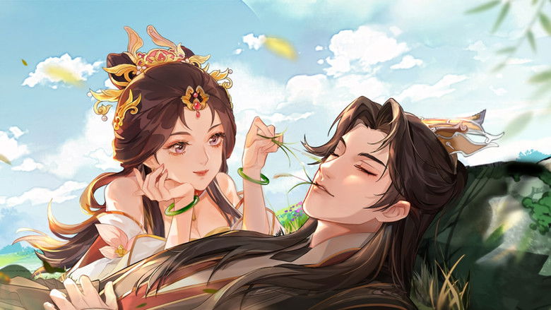 The tyrant emperor and the villainess scheming in the dimly lit palace