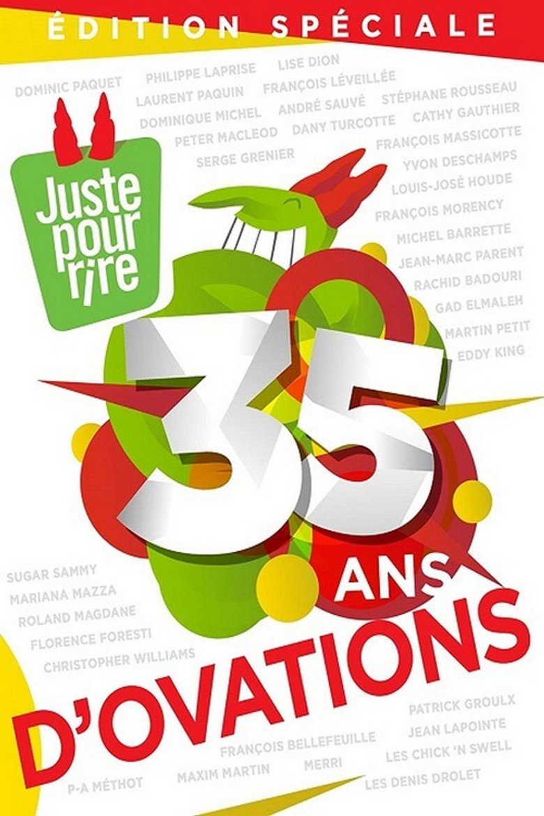 Juste pour rire - 35 ans d'ovations poster background