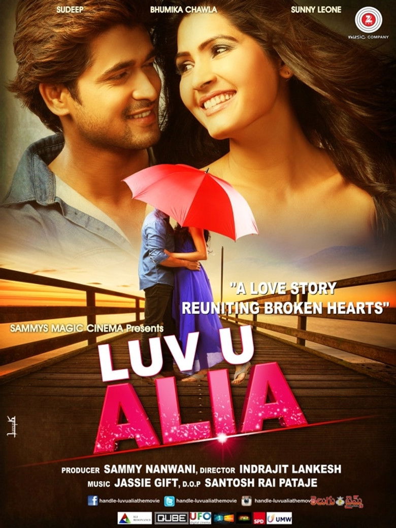 Luv U Alia poster background