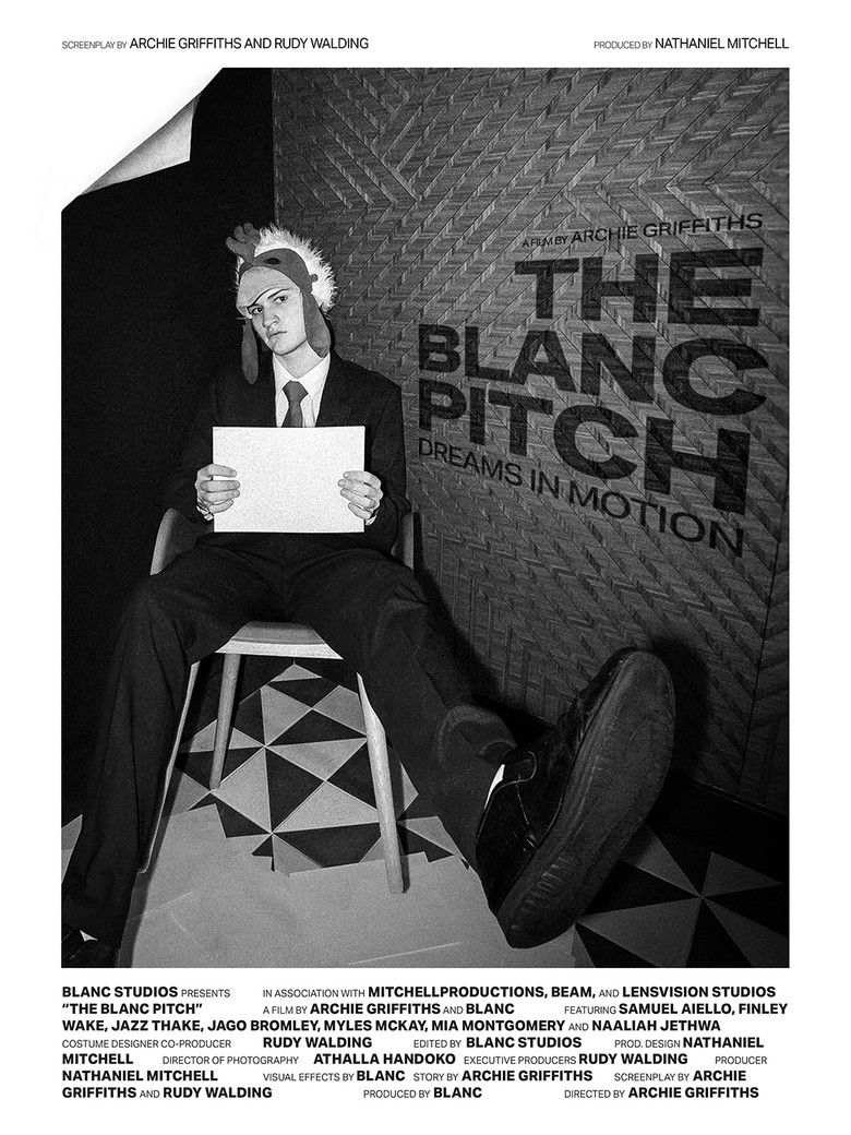 The Blanc Pitch poster background