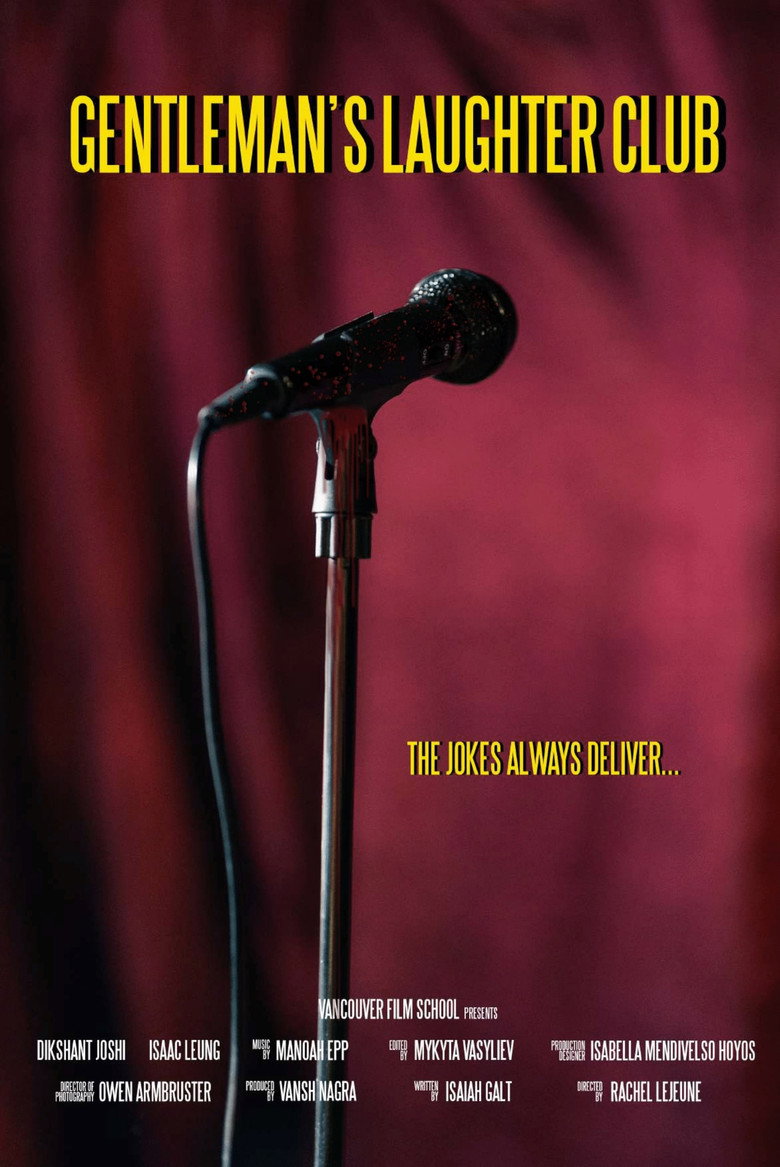 Gentleman's Laughter Club poster background