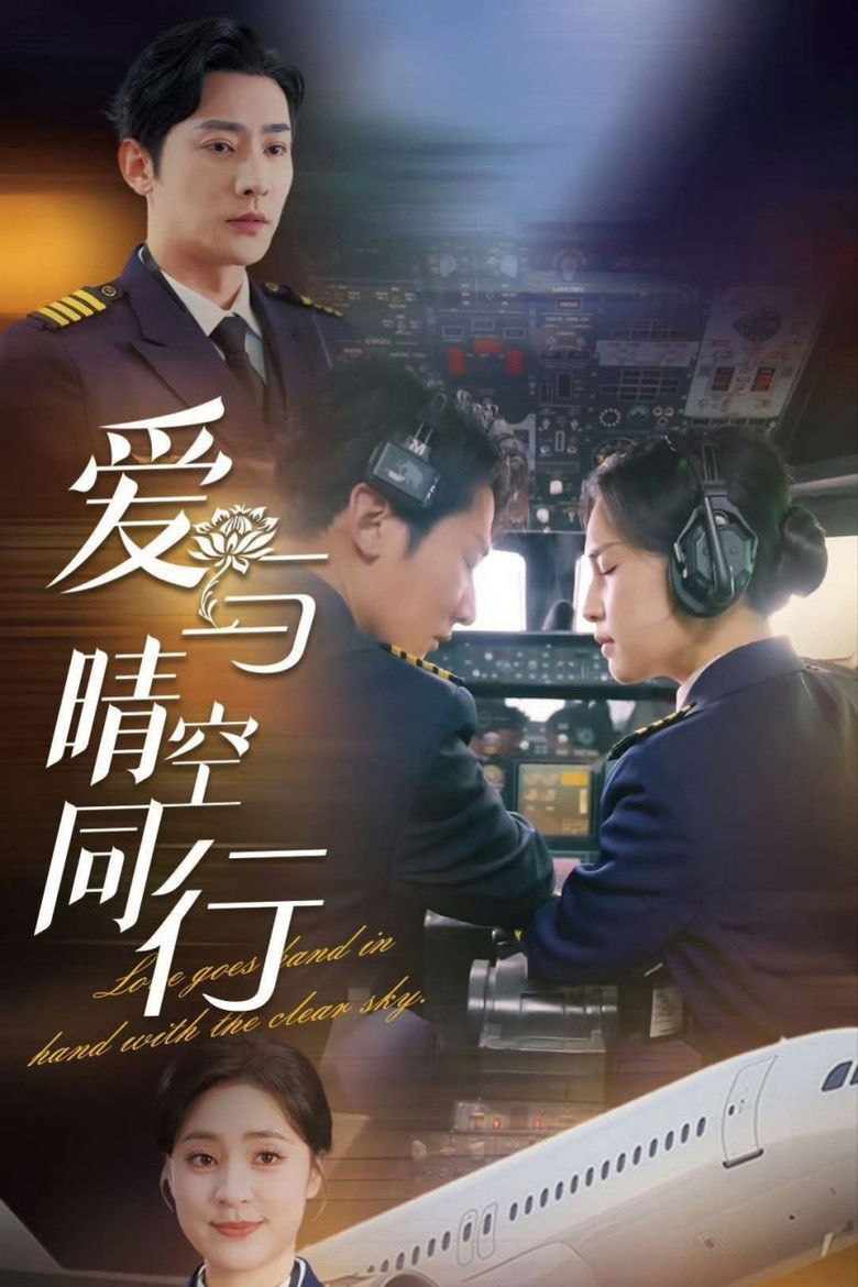 爱与晴空同行 poster background